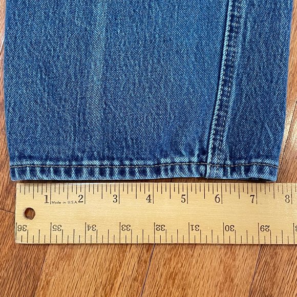 Lucky Brand Authentic Straight Crop Blue Jeans Size 10/30 Pockets - Picture 7 of 14
